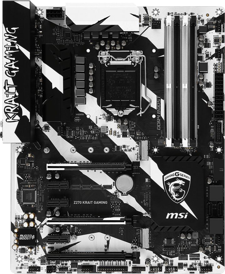 MSI Z270 Krait Gaming - Motherboard Specifications On MotherboardDB